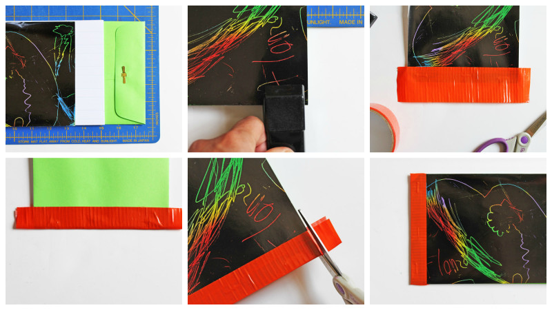 How to Make Books with 5 Simple Book Binding Methods. Use for kid's art, handmade journals & more!