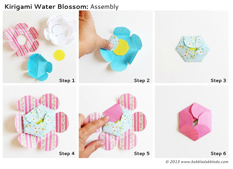 Science for Kids: Kirigami Water Blossoms