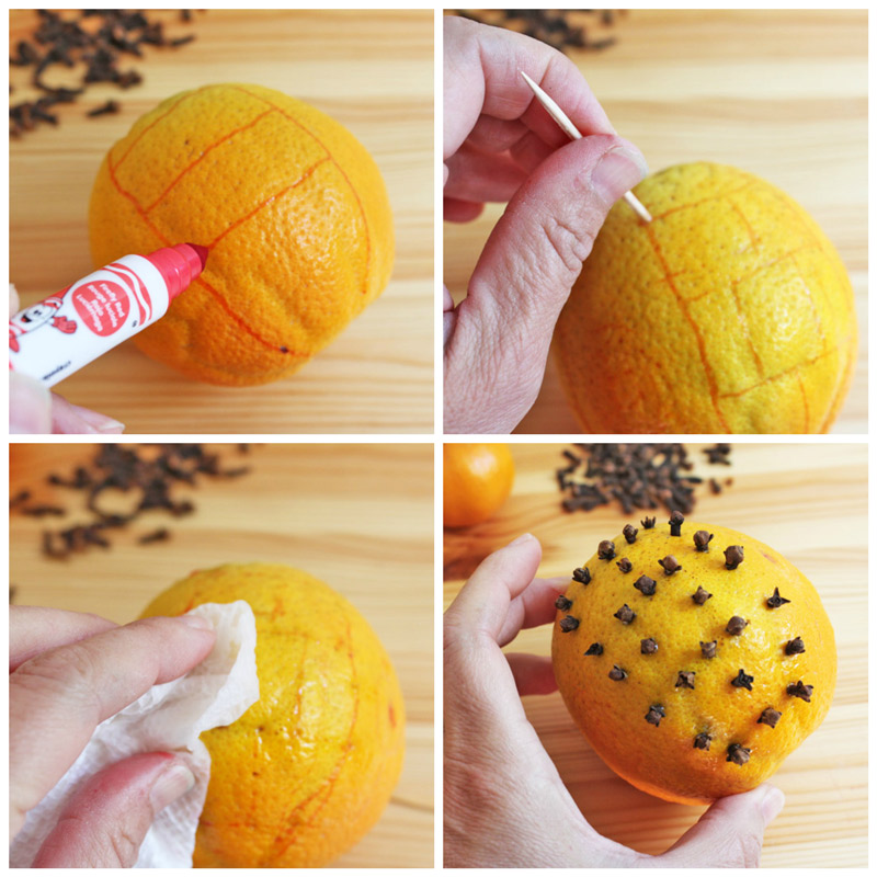 Making a Citrus Pomander BABBLE DABBLE DO