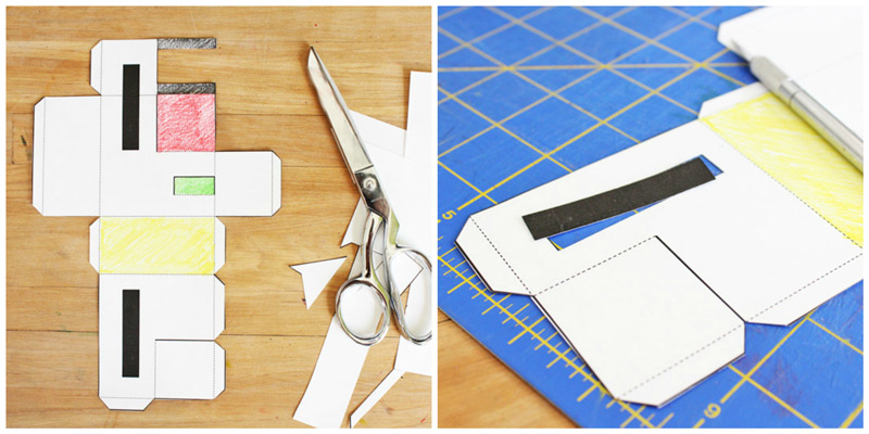 Fun Paper Craft for Kids: 3 Templates for PAPER HOUSES you can print, cut, and decorate!
