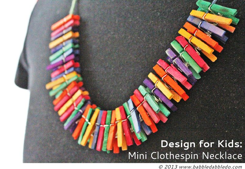 Mini Clothespin Craft