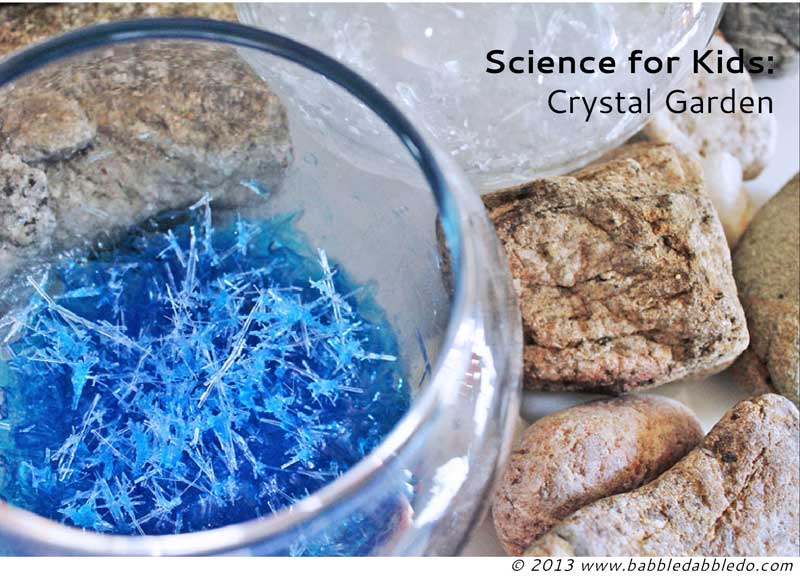 salt crystals in a jar