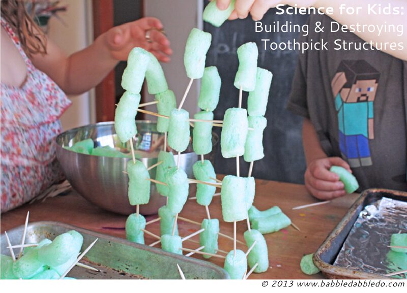 Science for Kids: Toothpick Structures