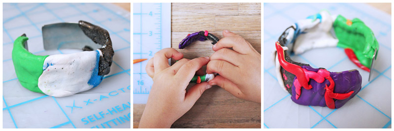 Polymer Clay Tutorial: Learn how to make polymer clay bracelets with these 6 easy methods. 