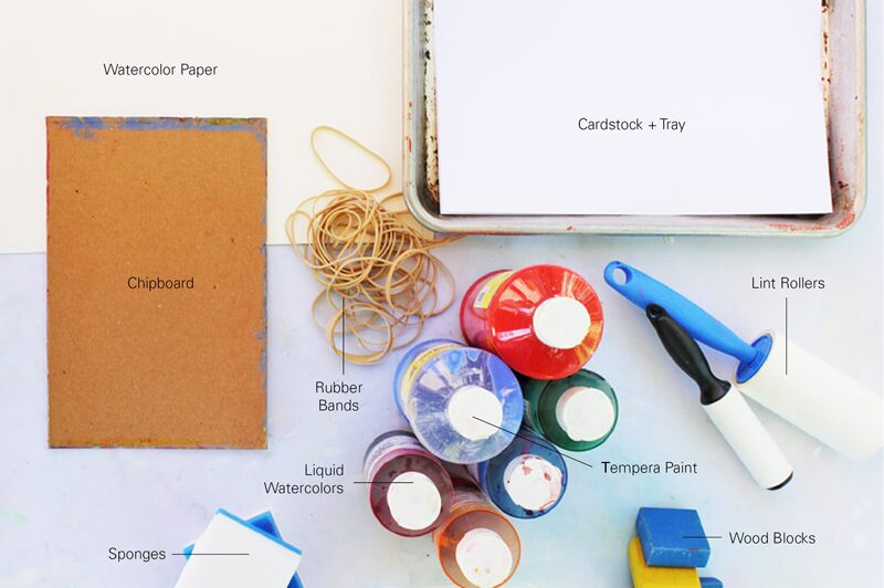 Easy Art Projects for Kids: Rubber Band Art Materials