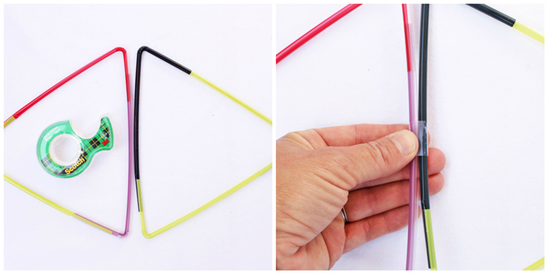 Drinking Straw Structures- Easy Dome