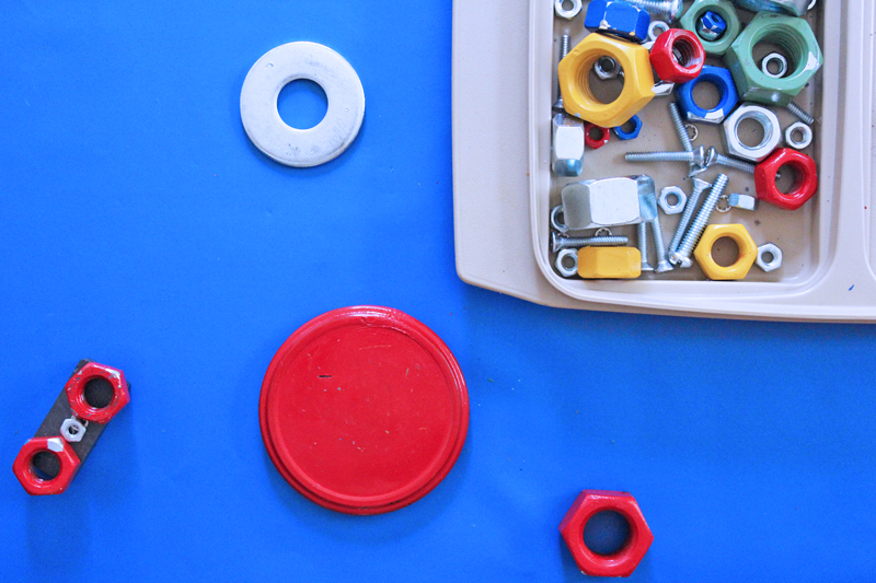 Explore magnetism with kids by making magnetic sculptures! BABBLE DABBLE DO #scienceforkids #magnets #kidsactivities
