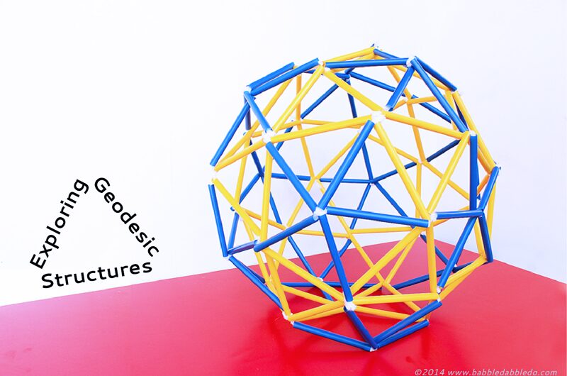 Engineering for Kids: Straw Geodesic Dome & Sphere - Babble ...