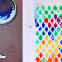 Easy Art for Kids: Crayon Painting - Babble Dabble Do