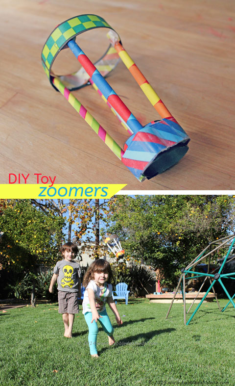 Easy DIY toy idea: Make Zappy Zoomers and watch them fly!