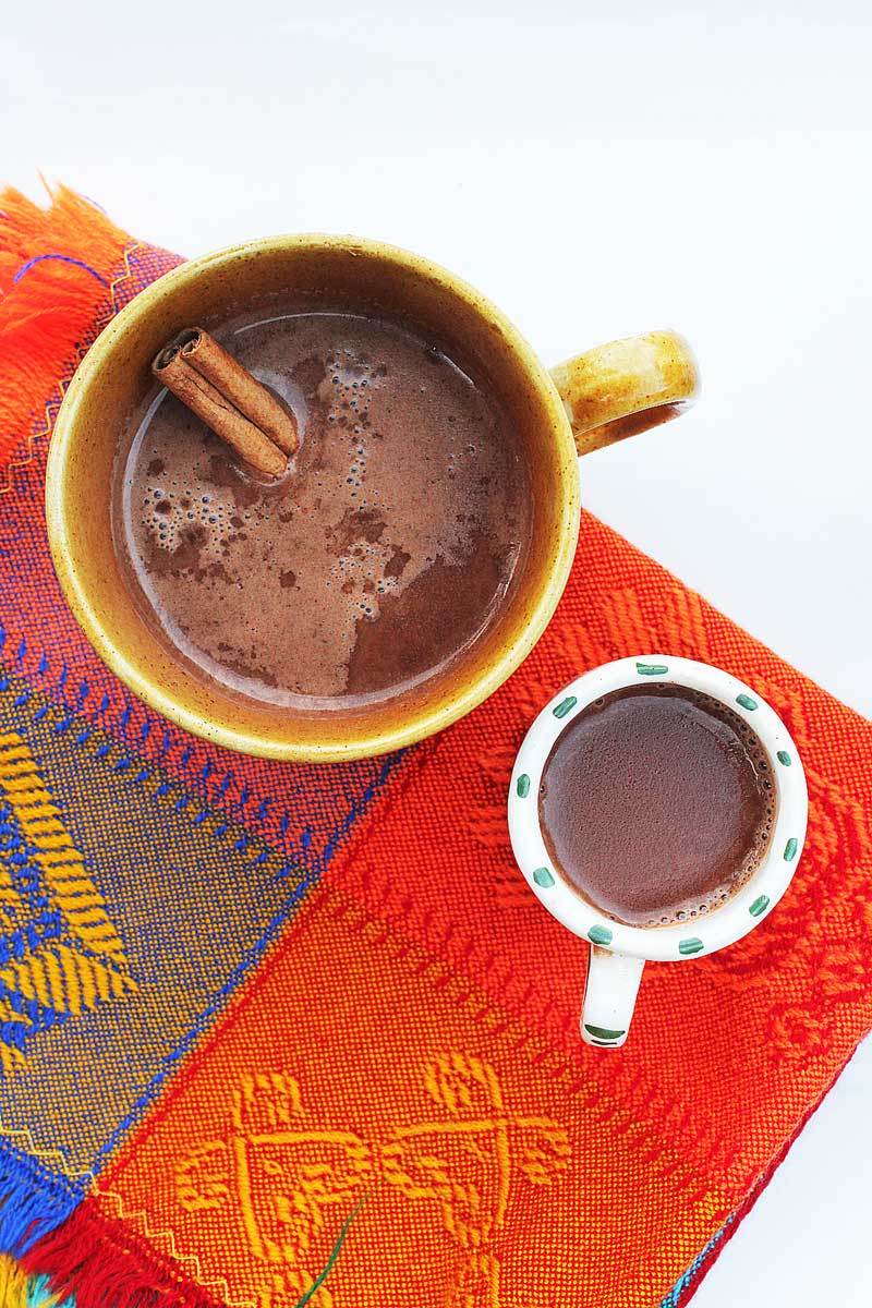  Cooking with Kids: Make Mexican Hot Chocolate to warm up on a cold day.