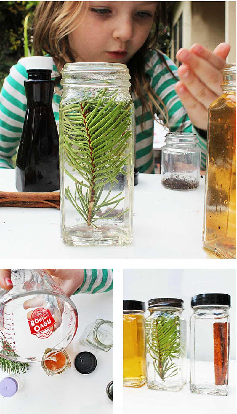 Easy Science for Kids: Set up a Winter Scent Lab