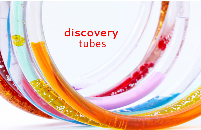 Science Project Idea: Make Discovery Tubes and explore three different scientific concepts in one colorful DIY toy!