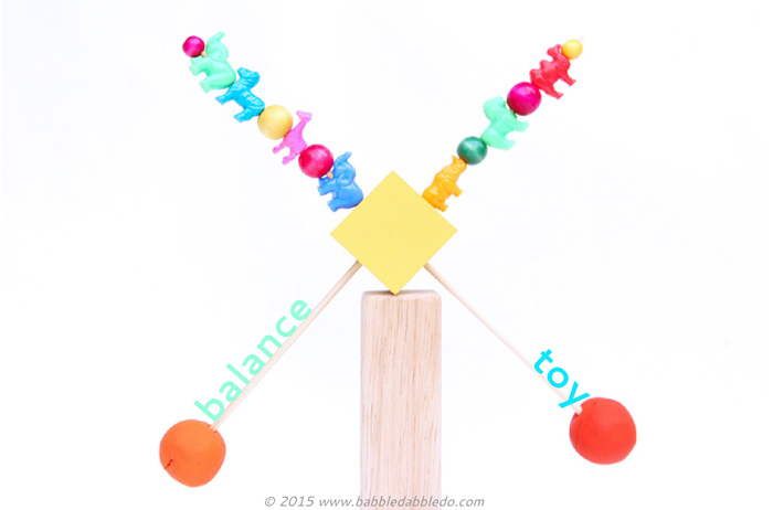 Make a homemade balance toy and explore the concept of equilibrium.