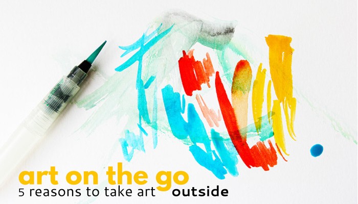Art Idea for Kids: Art on the Go!