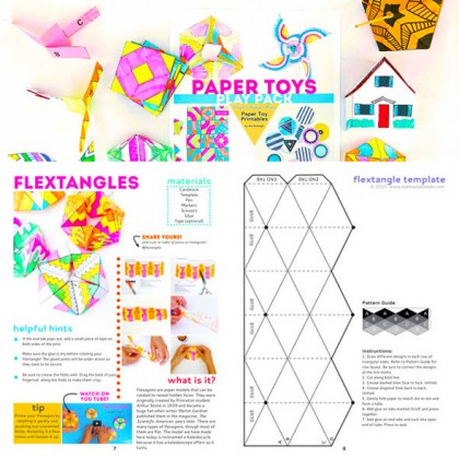 7 Paper Toys you can make at home. Templates, tips, and ideas to start creating!
