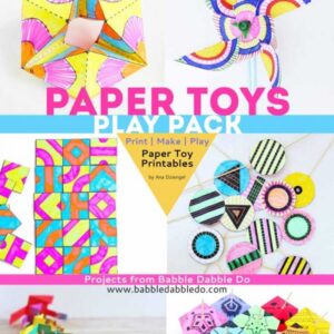 7 Paper Toys you can make at home. Templates, tips, and ideas to start creating!