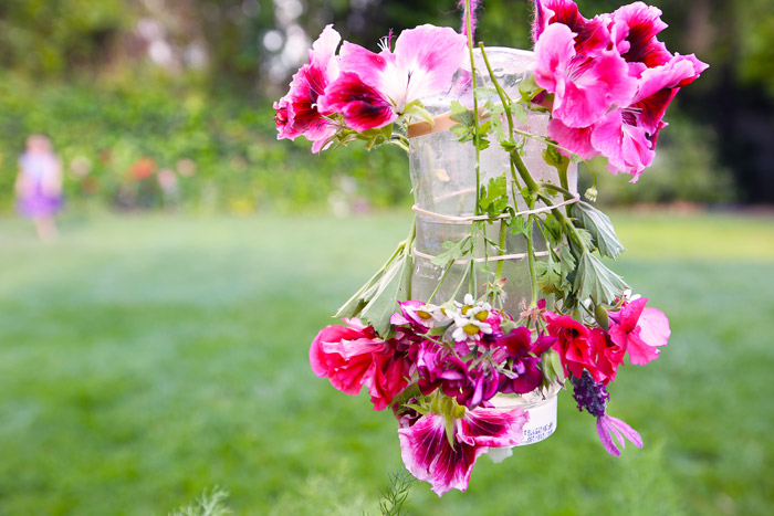 A colorful nature craft for kids: make a Butterfly Feeder to attract pollinators to your yard.