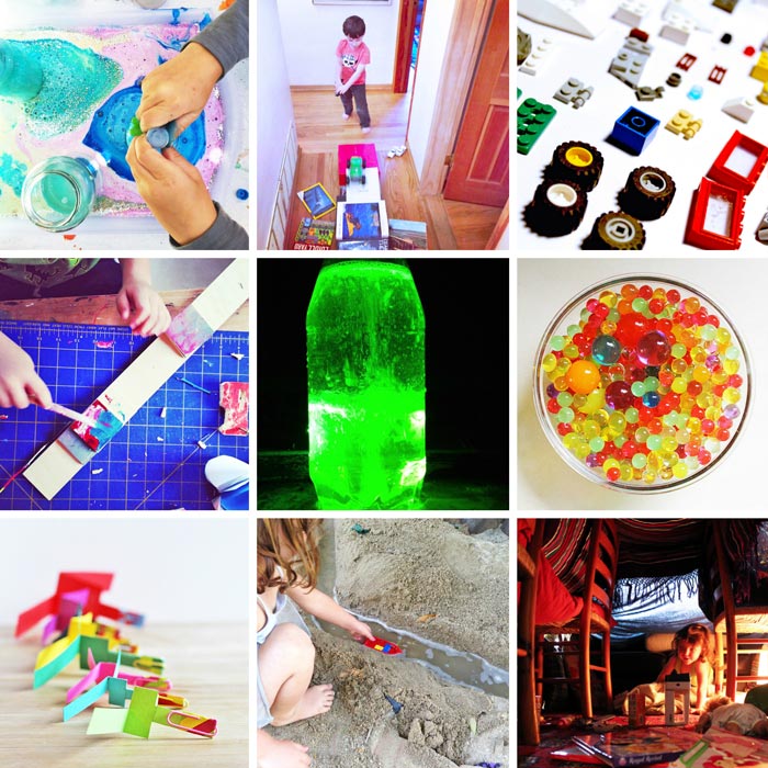 SCIENCE & ENGINEERING: 80 Easy Creative Projects for Kids including activities, art, crafts, science, engineering and toys! Projects perfect for kids ages 3-8.