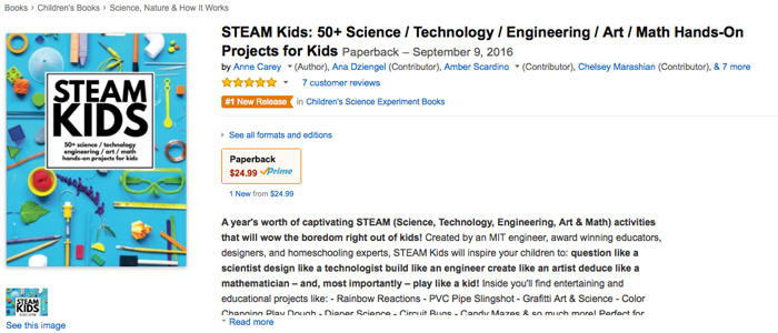 STEAM KIDS: Great STEAM project resource guide for parents and educators!