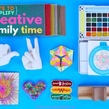 Gifts to simplify creative family time with your kids.
