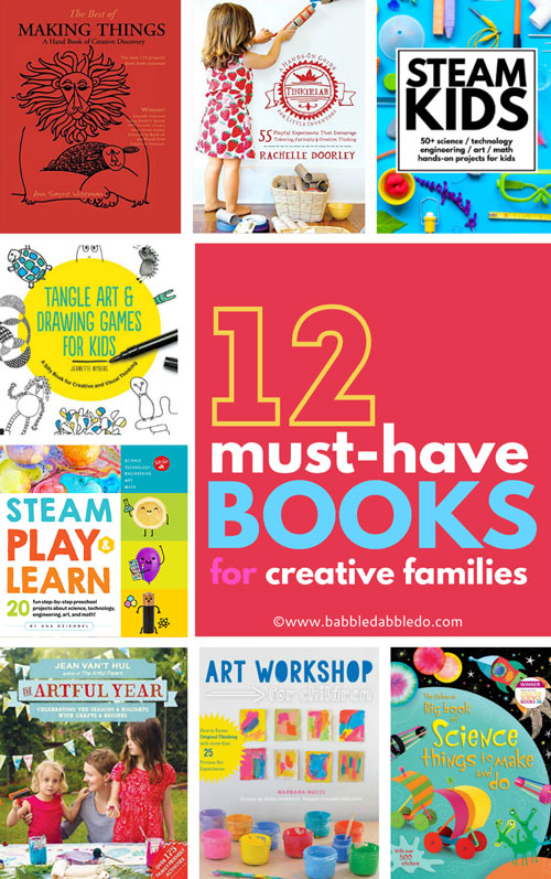 12 Must-Have Creative Books for Families