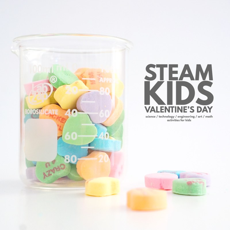 Valentine's Day Ideas: 14 STEAM project ideas celebrating Valentine's Day