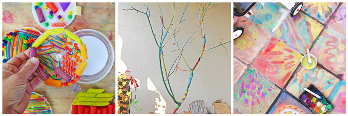 20 Preschool Art Projects: Colorful and engaging art projects perfect for preschool aged children.