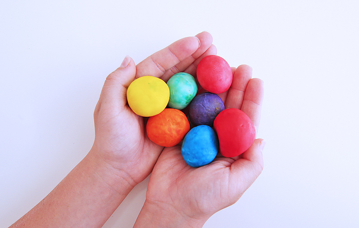 Learn how to make DIY Bouncy Balls with simple ingredients from your kitchen!
