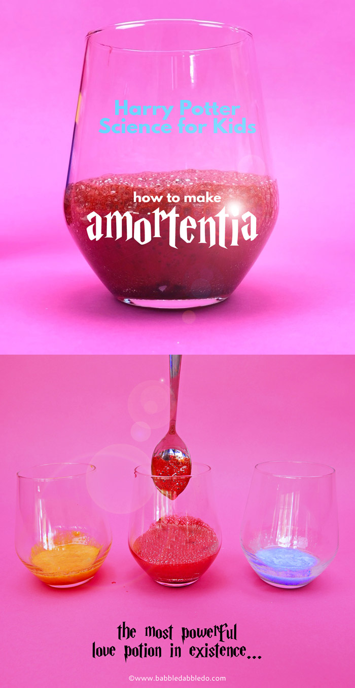 Harry Potter Science Project for Kids: How To Make Amortentia Potion