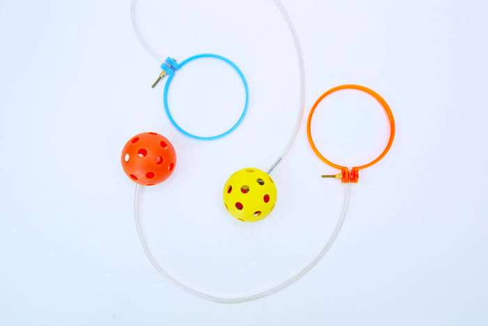Homemade Toy Idea: DIY Skip-It. Learn about centripetal force and engineering in this easy to make DIY toy!