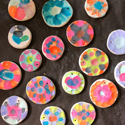 Polymer Clay Ideas: GIANT Clay Beads - Babble Dabble Do