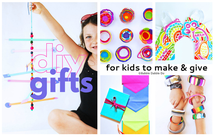 Kids Make the Best Presents! 12 kid made DIY gifts to give to family, friends, teachers and more!