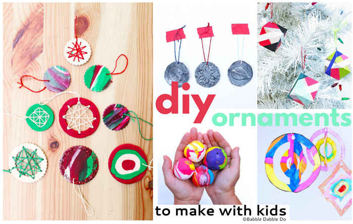 Clever DIY Ornaments to Make with Your Kids