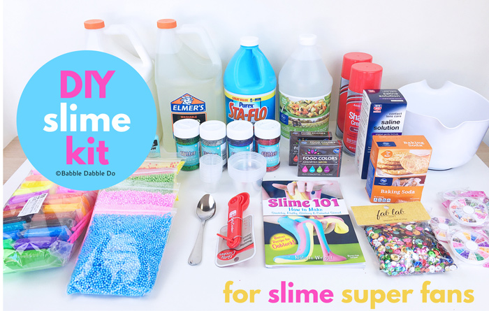 How to Make Your Own Massive DIY Slime Kit - Babble Dabble Do