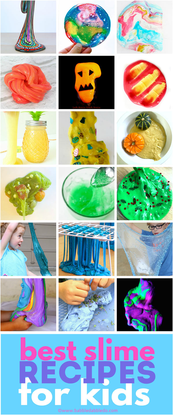 From easy to expert: Kids will find inspiration on this GIANT slime recipes list!