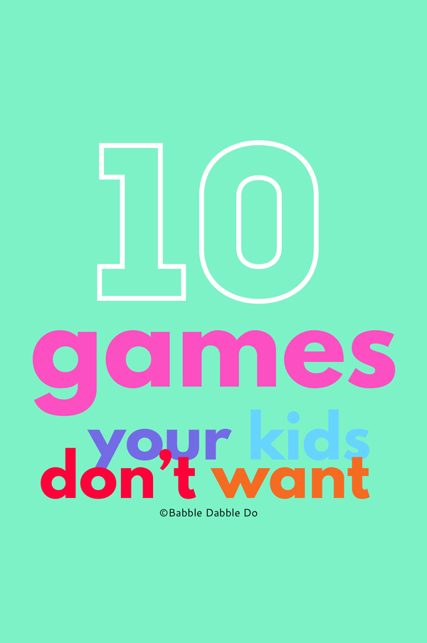 Your kids won't ask for any of these but they will love them! Here are 10 of the best board games for kids.