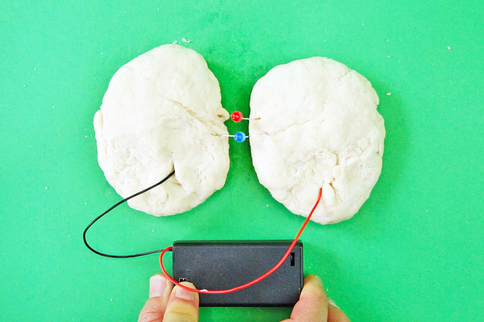 Learn about circuits by making electric play dough! This is a wonderful classroom or at-home activity featuring electricity
