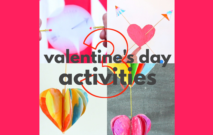 Try these 3 printable Valentine's Day activities for kids and celebrate the holiday with STEAM!
