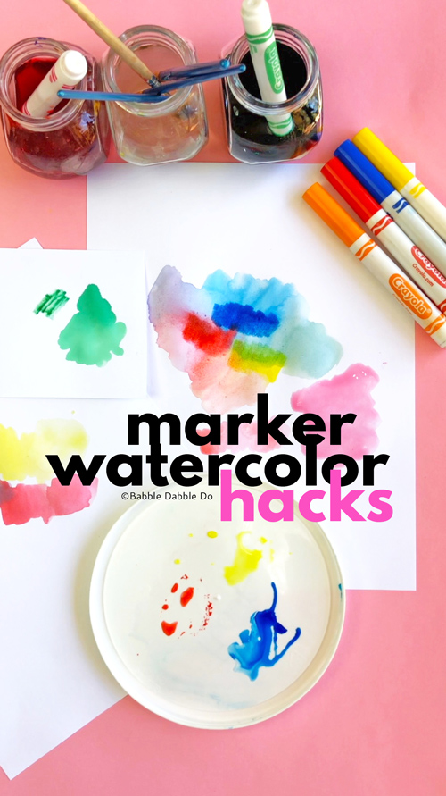 20+ Incredible Ways How to Use Watercolor Markers