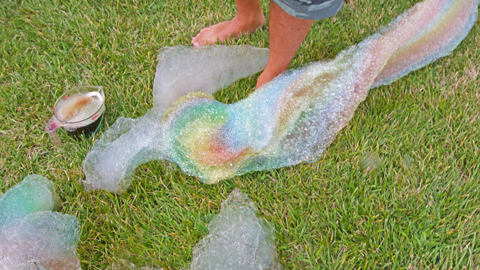 Supersize your bubble snakes with this simple method! Learn how to make a basic snake blower, an EPIC sized blower, and a rainbow blower.